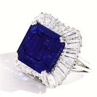 The Kashmir sapphire