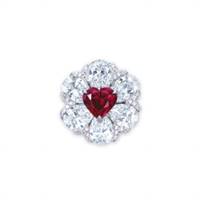 A 2.09-carat fancy red diamond was sold for more than $2 million per carat