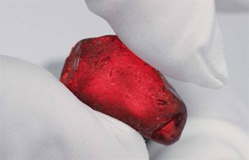 The 40.23-carat rough ruby was believed to be one of the most important rubies unearthed