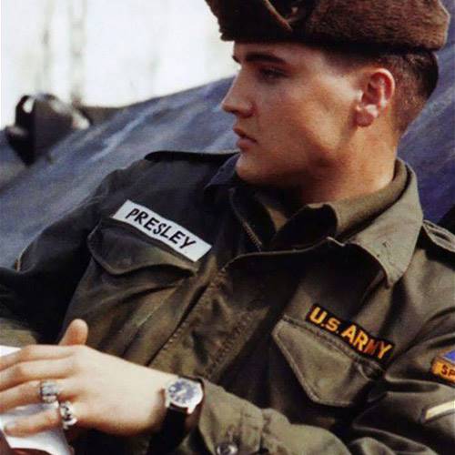 The watch belonged to "The King" of rock and roll, Elvis Presley