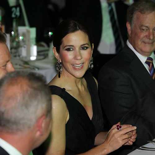 Crown Princess Mary in Sydney wearing Ole Lynggaard earrings. Click below for the full gallery.