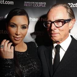 Kim Kardashian with Sir Michael Hill as the star prepares to promote the retailer via social networking platforms