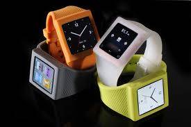 iPod Nano in watchband