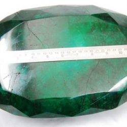 The world's largest emerald will be auctioned this week