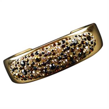 Gold-plated cuff bracelet 