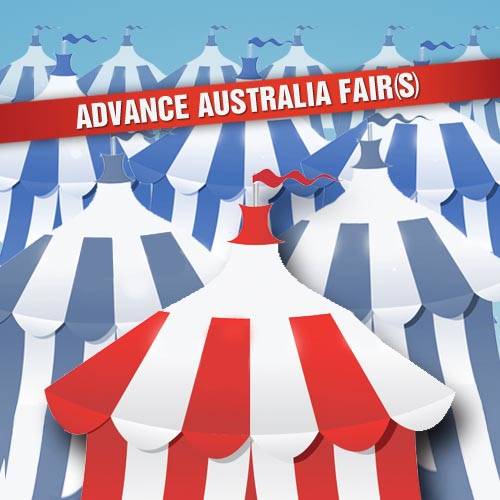 How many fairs is too many? Well as it goes, 'Advance Australia Fair(s)...'