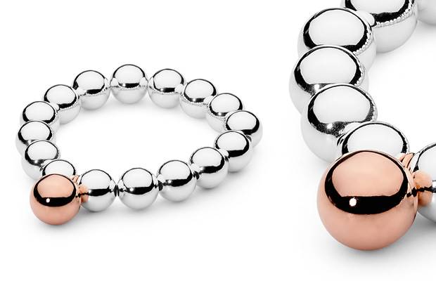 Stones & Silver's ball bracelet