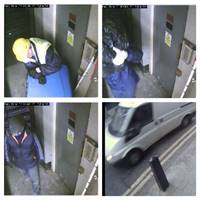 Police released CCTV images of the thieves