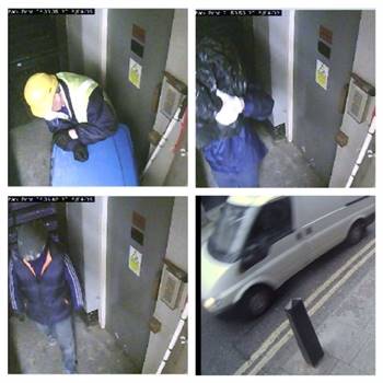 Police released CCTV images of the thieves