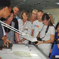 Nationwide members were able to observe various aspects of the diamond supply chain