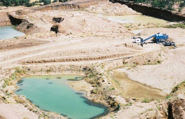 The Capricorn Sapphire mine is said to be the largest of its kind in the southern hemisphere