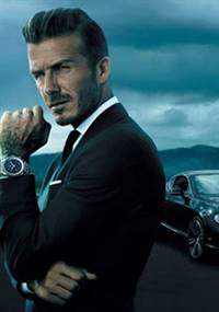 David Beckham for Breitling for Bentley.