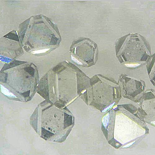 Diamond manufacturers are now able to produce natural-shaped synthetic stones. Source: Taidiam