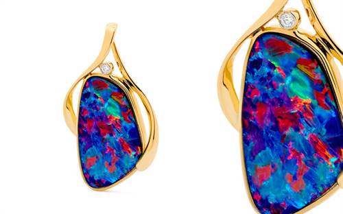 Opals Australia's light opal doublet