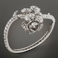 Platinum and diamond bracelet by Paul Flato, circa 1940