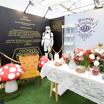 Disney Couture won the award for best small stand