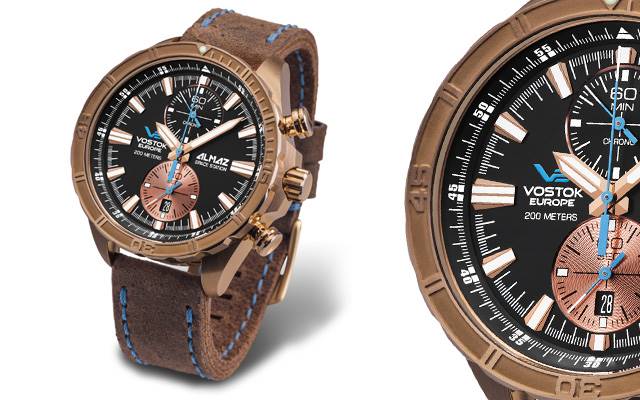 Vostok-Europe's Almaz watch