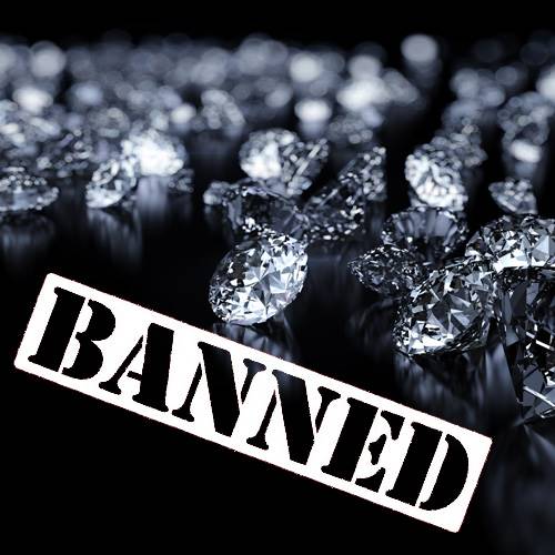 A diamond bourse has banned synthetic stones from its premises