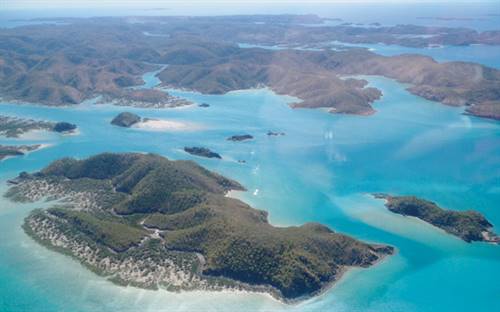 Talbot Bay, Western Australia. Location of a Paspaley pearl farm.