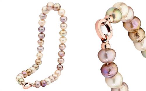 Ikecho Pearl Company's freshwater pearl necklace