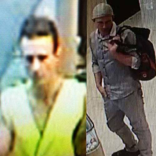 Police released CCTV images of a man they believe stole three diamond rings. Source: Victoria Police