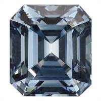 The 5.03-carat stone was the largest faceted blue synthetic graded by the GIA