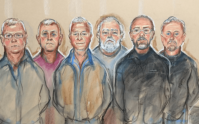 Six of the seven Hatton Garden jewellery thieves have been sentenced. Image courtesy: Priscilla Coleman/MB Media