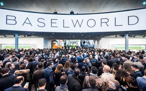 BaselWorld 2016 features 1,500 exhibitors and is expected to be attended by about 150,000 visitors