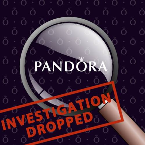 The ACCC will not pursue investigations into Pandora Australia's actions against Alex and Ani