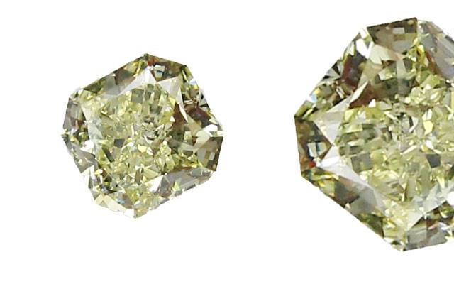 Metro Diamonds Australia’s fancy yellow radiant-cut diamond