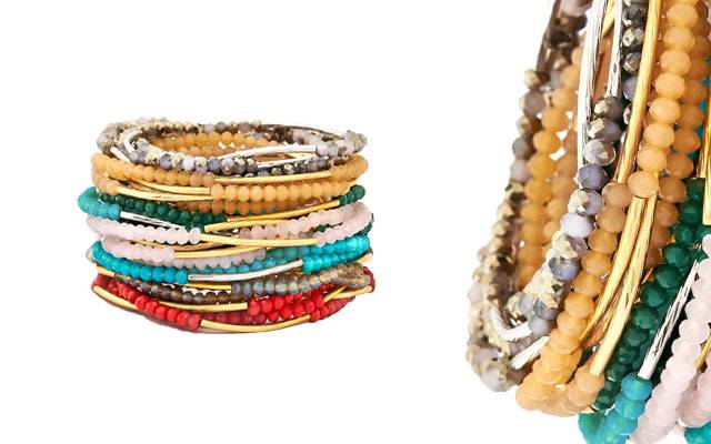 A selection of bangles from Chrysalis’ Friendship collection