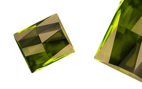 O’Neils Affiliated’s fancy-cut green peridot