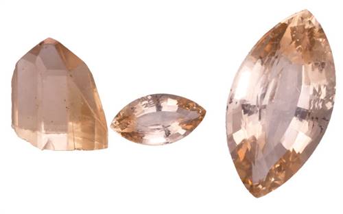 Lawson Gems’ imperial topaz two-piece set