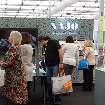 The Najo stand was busy across the three days