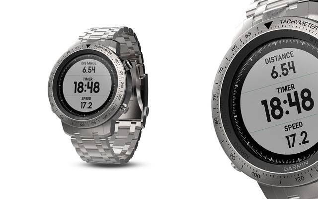 Garmin’s stainless steel fenix Chronos watch