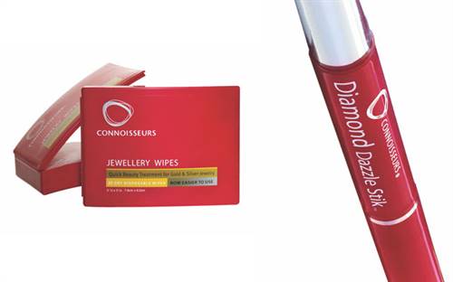 Connoissuers’ Jewellery Wipes and Diamond Dazzle Stik