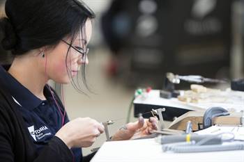 WorldSkills Australia 2016 Jewellery silver medallist Chloe Biddiscombe