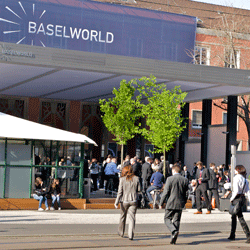 Shots from last year's Baselworld. Registrations are expected to be on par with last year.