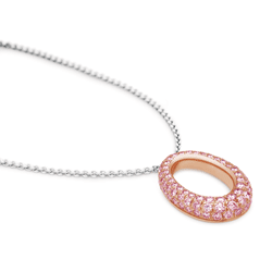 The Argyle pink diamond limited edition 'O' Pendant